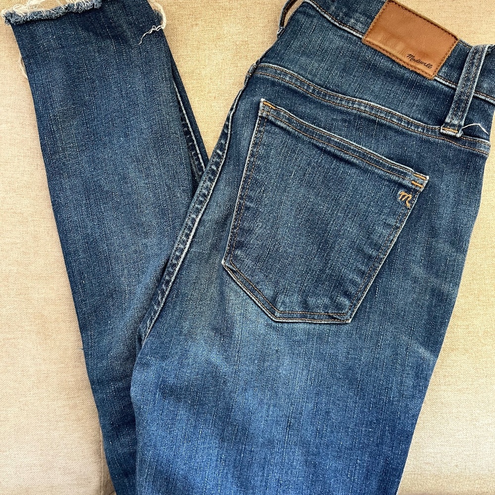 Madewell 9 inch High Rise Skinny Jeans